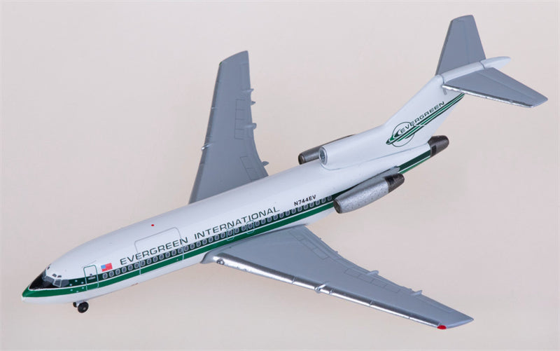 AeroClassics Evergreen Boeing 727-100C N744EV 1:400 Diecast Model view 1