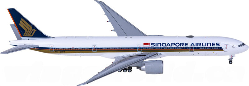 JC Wings Singapore Airlines Boeing 777-300ER 9V-SWY 1:400 Diecast Model view 3