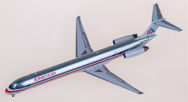 NG Models American Airlines for McDonnell Douglas MD-82 N923TW 1:400 Airplane Pre-built Airliner Model Display