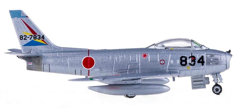 Hogan JASDF North American F-86 834 1:200 Diecast Model view 1