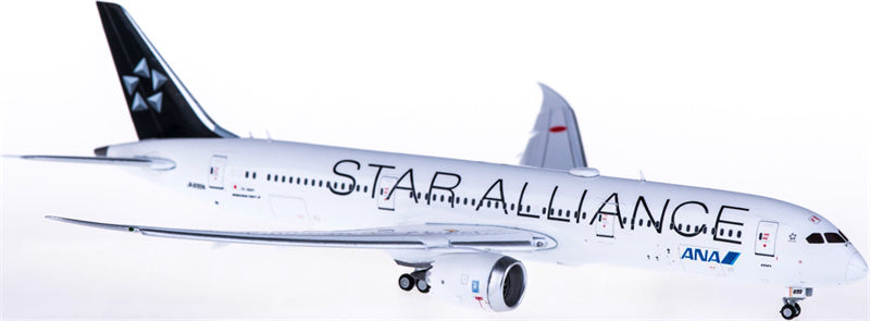 JC Wings ANA Boeing 787-9 Dreamliner JA899A Star Alliance Flaps Down 1:400 Diecast Model view 2