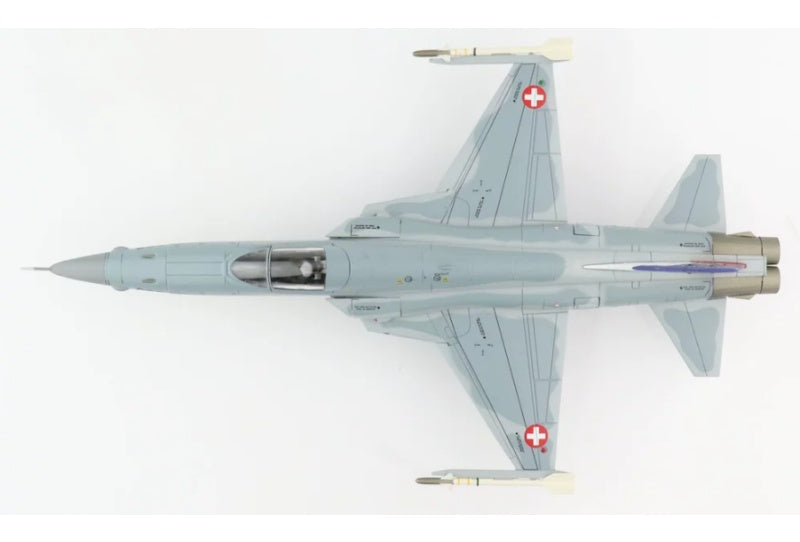 HOBBY MASTER F-5E Tiger II "Sion iger"036, Fliegerstaffel 19, Sion Air Base Closure, 2017 1/72 Aircraft Pre-built Model