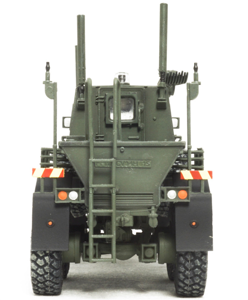 T-MODEL Buffalo Lightning Protection Vehicle US Army Engineering Force Baghdad 2004 green 1:72 Tank Pre-built Model