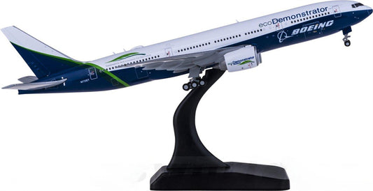 JC Wings Boeing 777-200 N772ET Eco Demonstrator 1:400 Diecast Model view 1