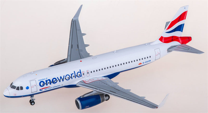JC Wings British Airways Airbus A320 G-EUYR 1:200 Diecast Model view 2