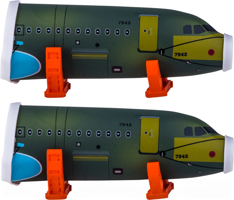 JC Wings Airbus A320 Front fuselage sections 1:200 Accessory Model view 1