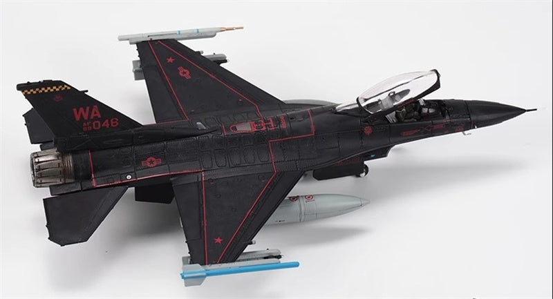 Calibre Wings F-16C Block 42 64th Aggressor Sqn Wraith 89-2048 1:72 Airplane Pre-built Model