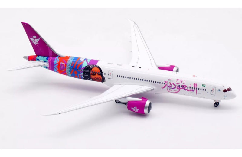 Aviation 1:400 Saudi Arabian Airlines B787-9 HZ-ARF  DIECAST Model