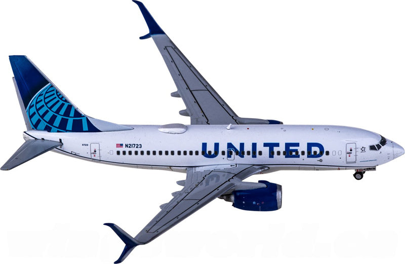 Geminijets United Airlines Boeing 737-700 N21723 1:400 Diecast Model view 3