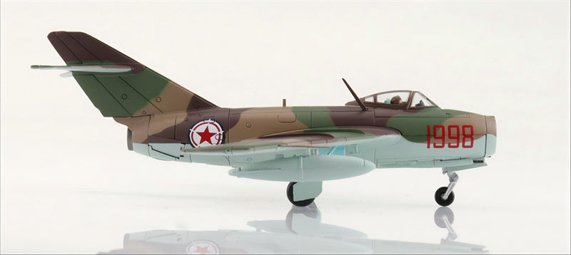 HOBBY MASTER SAF MiG-15bis 518th IAP 1:72 Model 1953 Mikhail Ivanovich Mikhin Red 1998