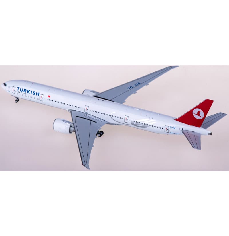 NG Models Turkish Airlines Boeing 777-300ER TC-JJA 1:400 Aircraft Pre-built  Airliner Model Display