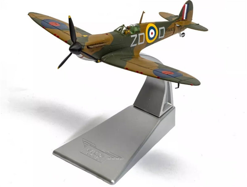 CORGI Supermarine Spitfire MkI - RAF No.222 Sqn - Flt Lt Douglas Bader (Battle of Britain 85) 1:72 Airplane Pre-built Model