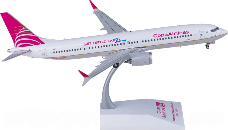 JC Wings Copa Airlines Boeing 737 MAX 9 HP-9926CMP 1:200 Diecast Model view 1
