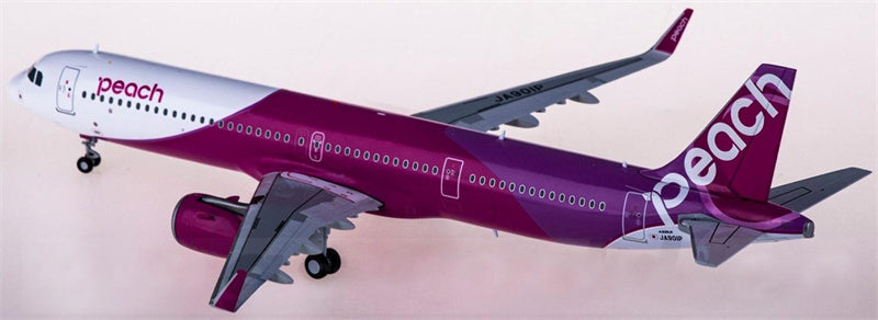 JC Wings Peach Aviation Airbus A321neo JA901P 1:200 Diecast Model view 3