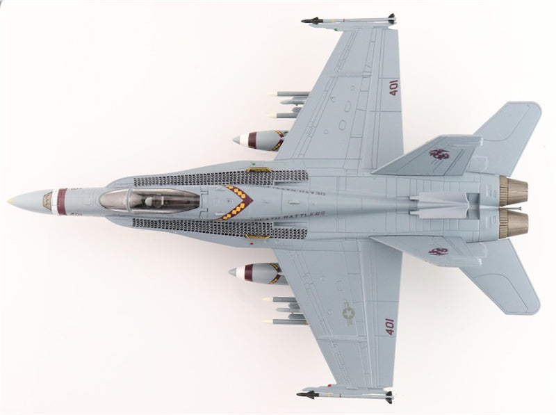 HOBBY MASTER F/A-18C Hornet Death Rattlers 165220NA-401 VMFA-323 US Marines 2021 1:72 Aircraft Pre-built Model