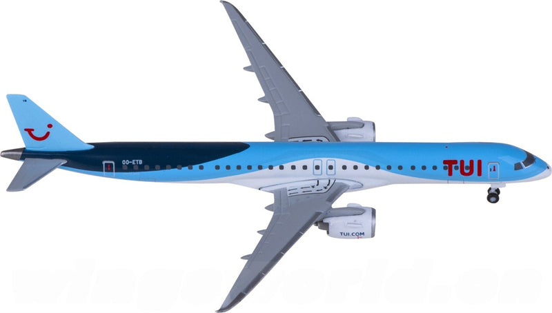 Herpa TUI Airways Embraer ERJ-195-E2 OO-ETB 1:500 Diecast Model view 3