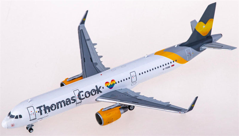 JC Wings Thomas Cook Airbus A321 G-TCDE 1:400 Diecast Model view 1