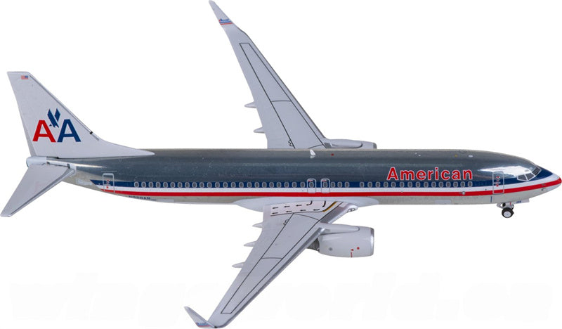 C American Airlines Boeing 737-800 N920AN 1:400 Diecast Model view 3