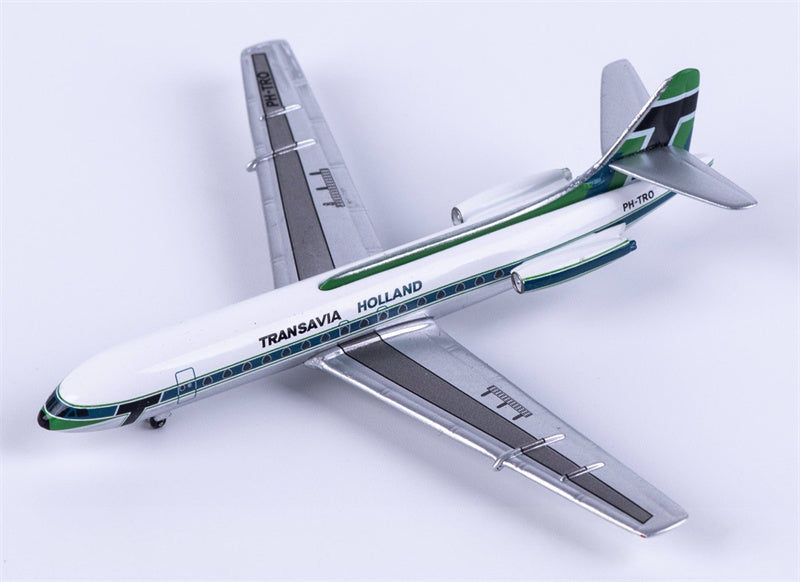 Aeroclassics 1:400 Transavia Sud Aviation SE-210 Caravelle PH-TRO  Diecast Model