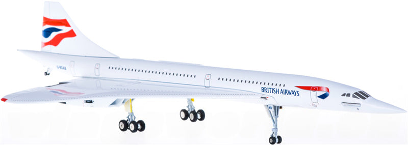 Hogan British Airways Concorde G-BOAB 1:200 Diecast Model view 2