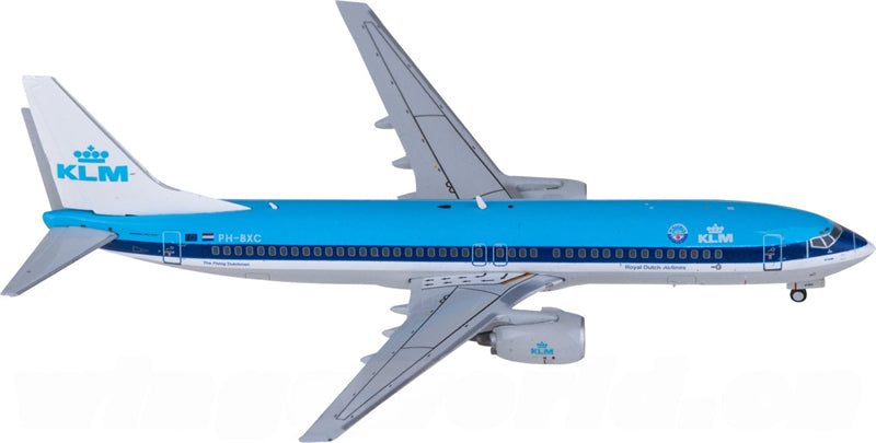 JC Wings KLM Boeing 737-800 PH-BXC 1:400 Diecast Model view 1