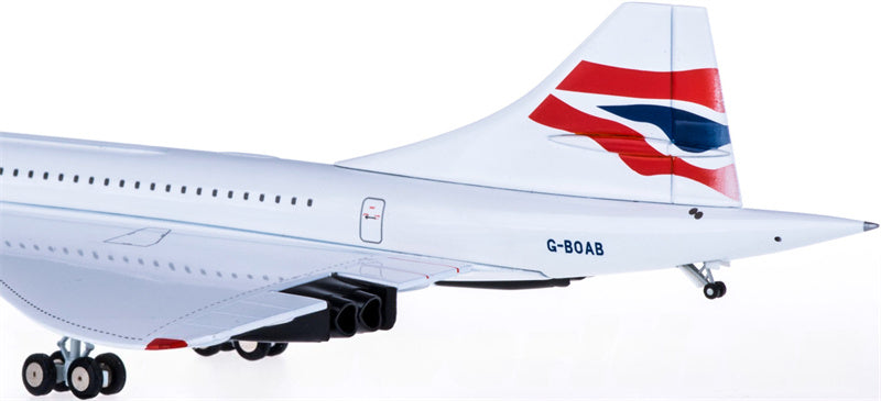 Hogan British Airways Concorde G-BOAB 1:200 Diecast Model view 4
