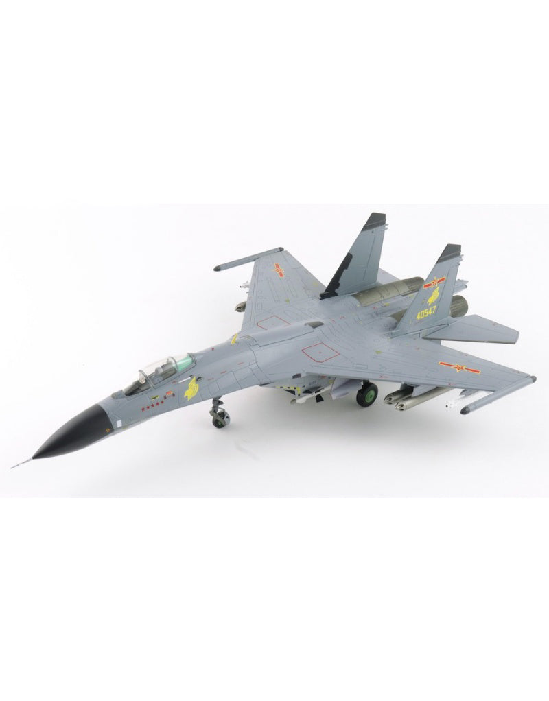 HOBBY MASTER PLAAF J-11A Flanker-L Foggy Eagle 1:72 Model 2014  Golden Helmet #40547