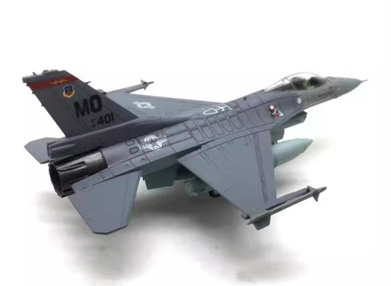 FLOZ US Air Force F-16c Fighting Falcon fighter jet 1:100 Aircraft Pre-built Model