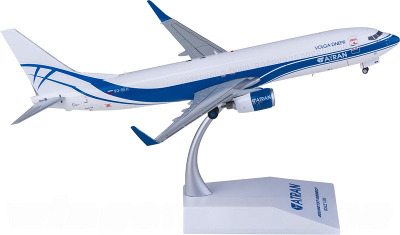 JC Wings ATRAN Boeing 737-800BCF VQ-BFR 1:200 Diecast Model view 2