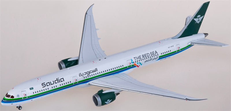 JC Wings Saudia Boeing 787-10 Dreamliner HZ-AR33 1:400 Diecast Model view 1