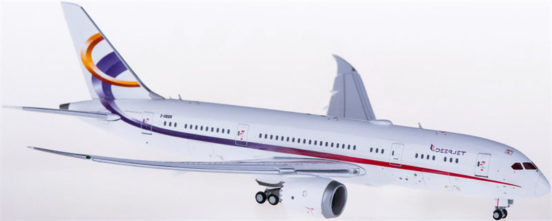 JC Wings DeerJet Boeing 787-8 2-DEER Flaps Down 1:400 Diecast Model view 3