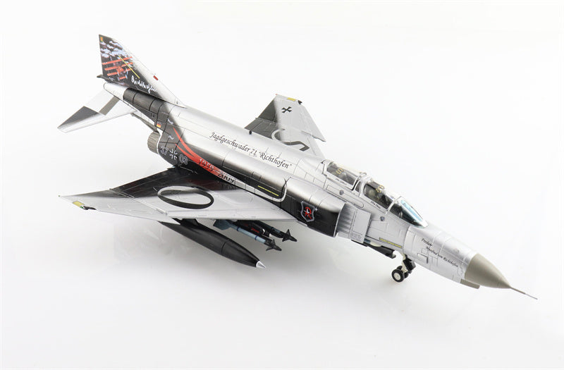 HOBBY MASTER F-4F Phantom II JG-71 50th Anniversary 37+03 Luftwaffe 2009 1/72 Aircraft Pre-built Model