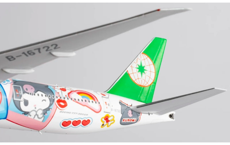 NG Models 1:400 EVA Air B777-300ER B-16722 ULTIMATE COLLECTION DIECAST Model