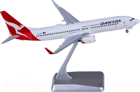 NG Models Qantas Boeing 737-800 VH-VXT 1:200 Aircraft Pre-built  Airliner Model Display