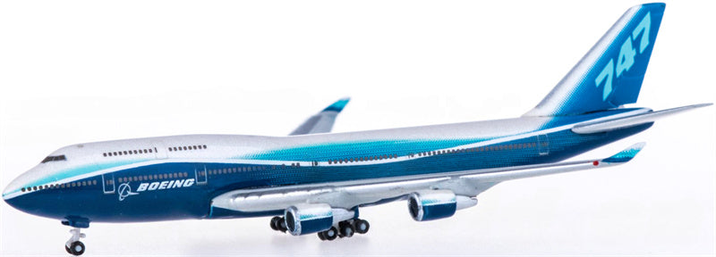 Hogan Boeing 747-400 1:1000 Diecast Model view 2