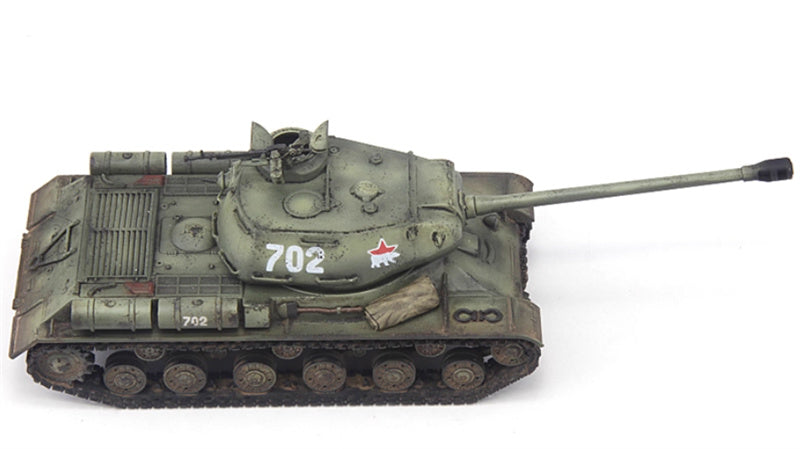 S-MODEL JS-2 Heavy Tank 702 7th Independent Guards Heavy Tank Brigade Berlin 1945 1:72 Tank Pre-built Model