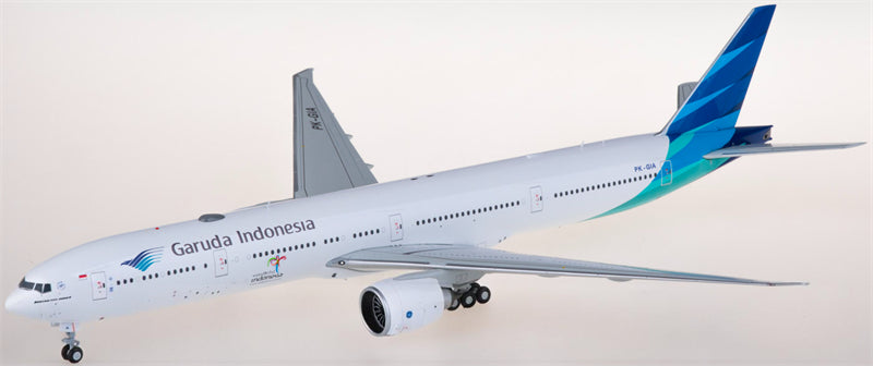JC Wings Garuda Indonesia Boeing 777-300ER PK-GIA 1:200 Diecast Model view 2