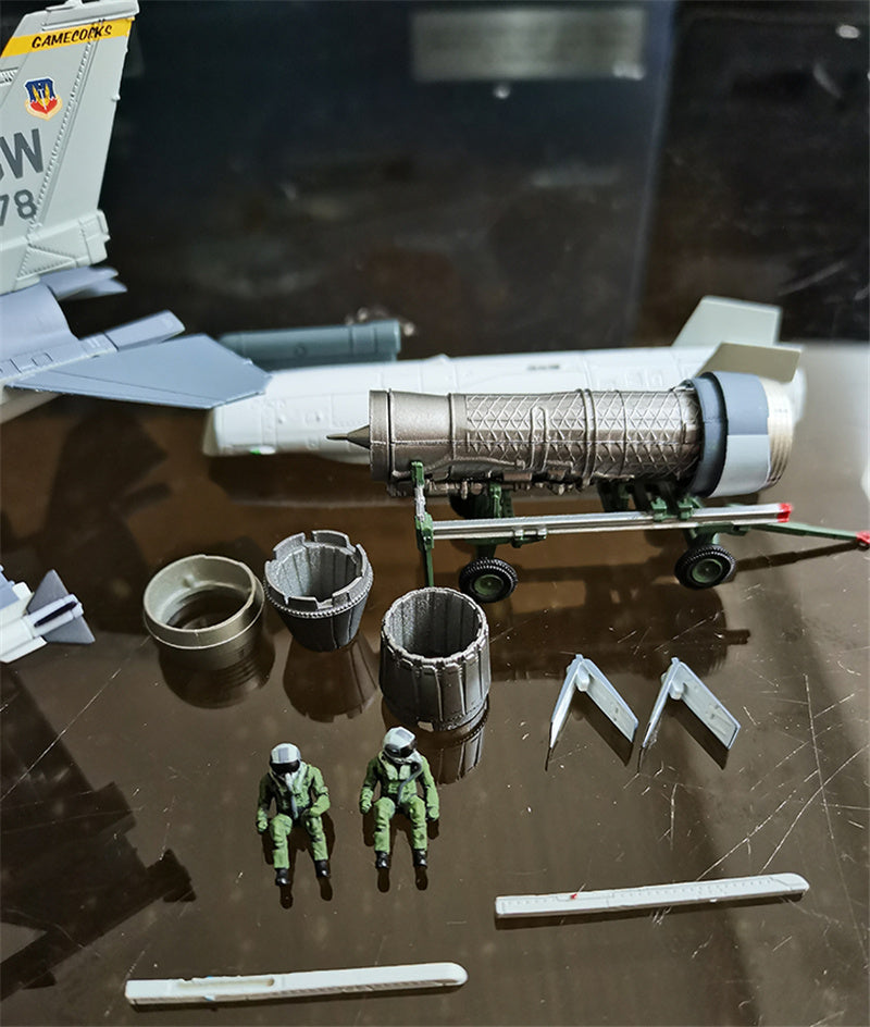 CALIBRE WINGS Lockheed F-16D USAF 19 FS Mig Killer Dec 1992 1:72 Aircraft Pre-built Model