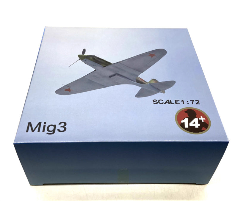 FLOZ Soviet MiG-3 fighter jet 1:72 Aircraft Pre-built Model