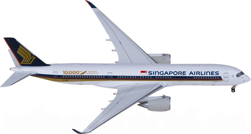 JC Wings Singapore Airlines Airbus A350-900XWB 9V-SMF 1:400 Diecast Model view 1