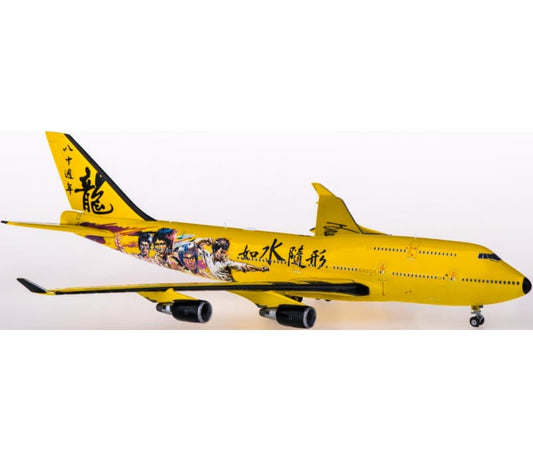 JC Wings Bruce Boeing 747-400 1:400 Aircraft Pre-built  Airliner Model Display