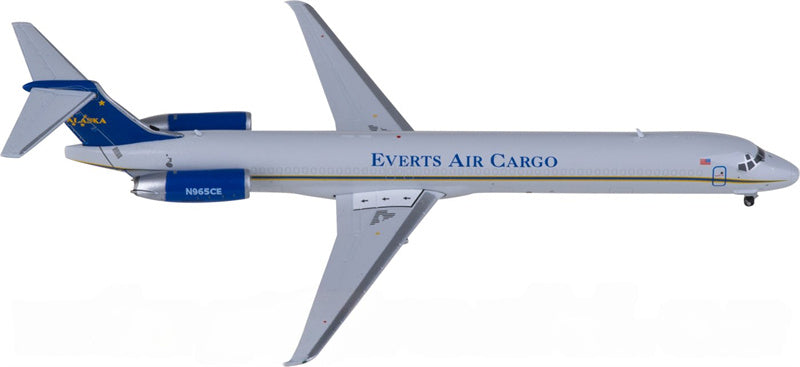 Geminijets Everts Air Cargo McDonnell Douglas MD-80SF N965CE 1:400 Diecast Model view 4
