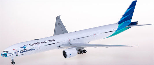 JC Wings Garuda Indonesia Boeing 777-300ER PK-GIJ 1:200 Diecast Model view 1