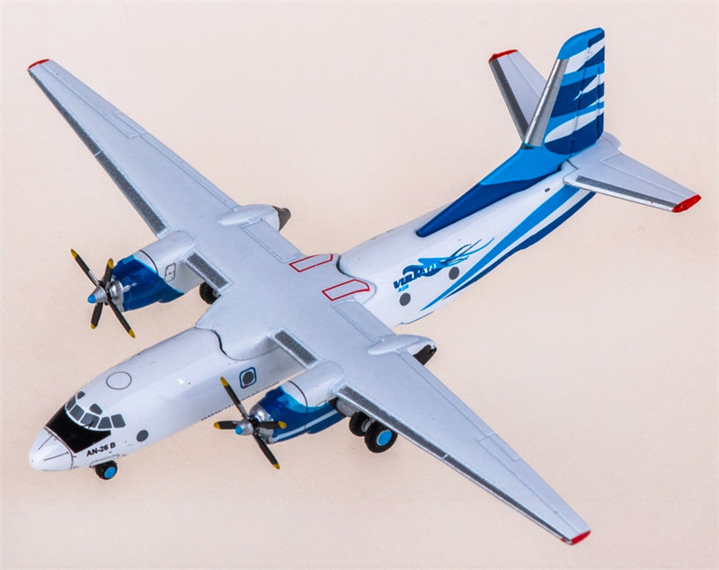 JC Wings 1:400 Vulkan Air Antonov An-26B Diecast Model view 3