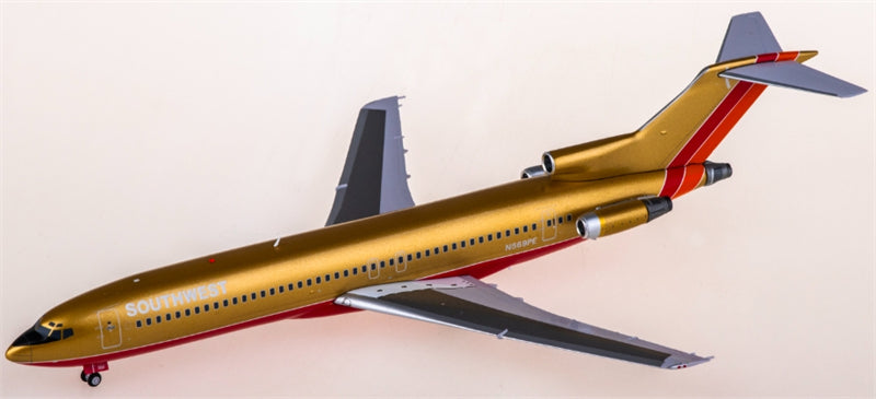JC Wings Southwest Airlines for Boeing 727-200 N569PE 1:200 Aircraft Pre-built  Airliner Model Display