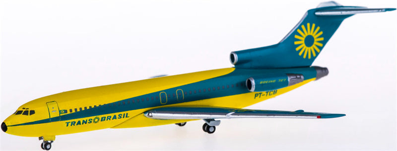 Herpa TransBrasil for Boeing 727-100 PT-TCB 1:500 Aircraft Pre-built  Airliner Model Display