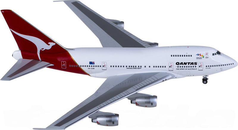 NG Models Qantas Boeing 747SP VH-EAB 1:400 Diecast Model view 3