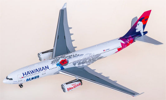 NG Models 1:400 Hawaiian Airlines Airbus A330-200 N378HA Model