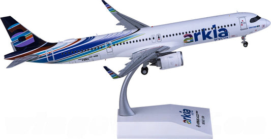 JC Wings Arkia Airbus A321neo 4X-AGN 1:200 Diecast Model view 1