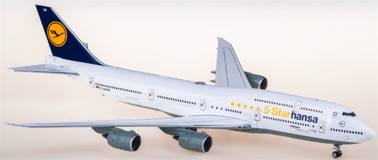 SQ Wings Lufthansa Boeing 747-8 D-ABYM 1:200 Diecast Model view 1
